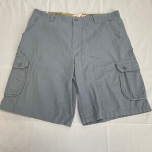 Cargo Shorts Mens Size 40 Gray Pockets Casual